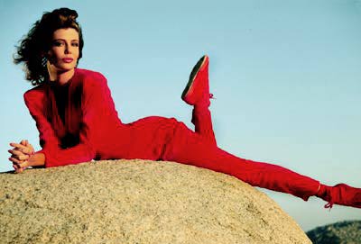 Kelly in red