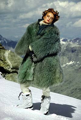 Nancy at St. Moritz