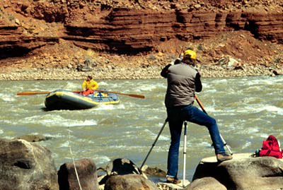 Carol Alt rafting