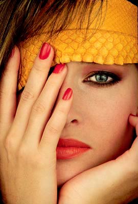 Yellow Snakeskin